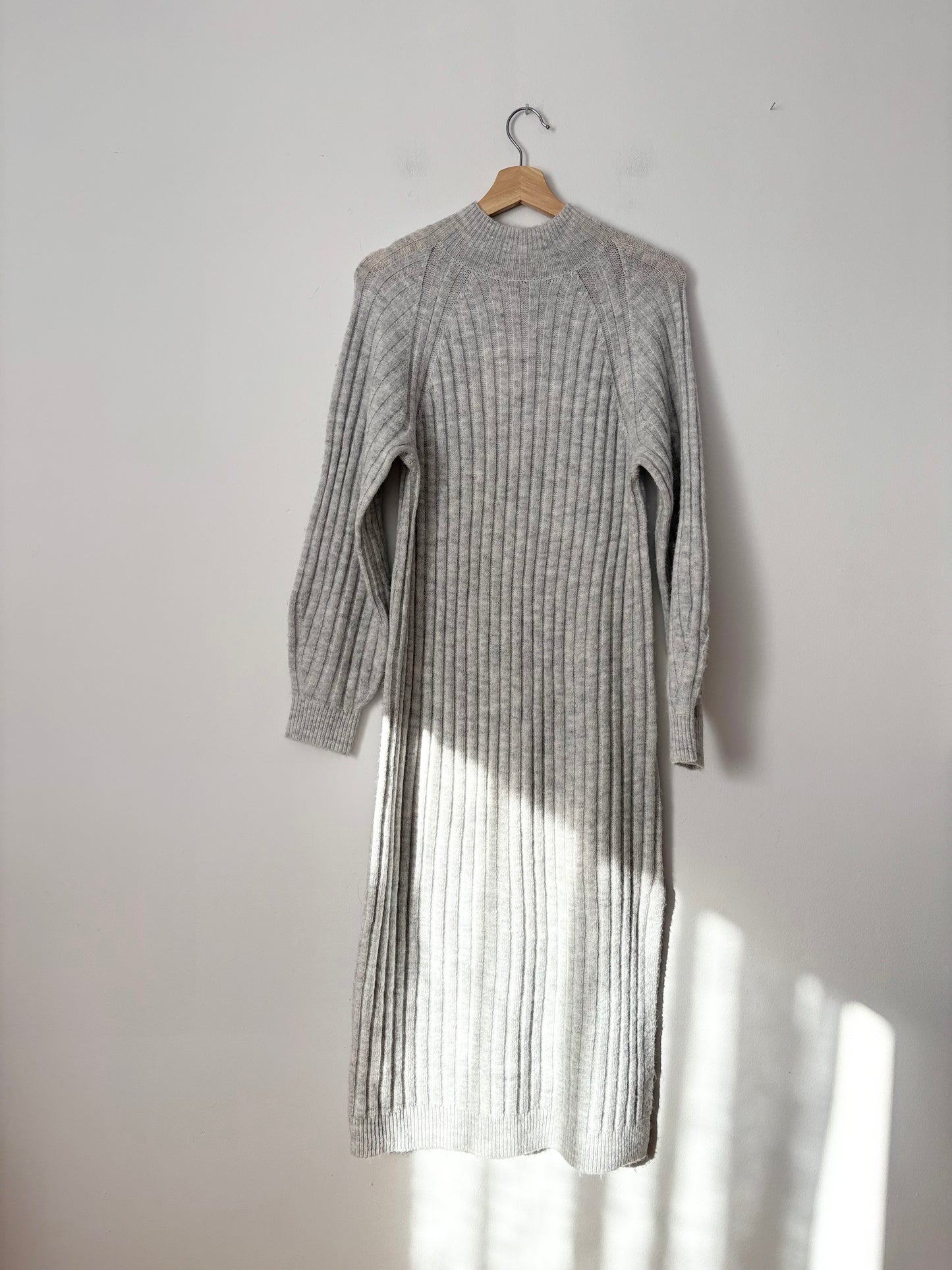 Topshop ribbed knit sweater dress S/M