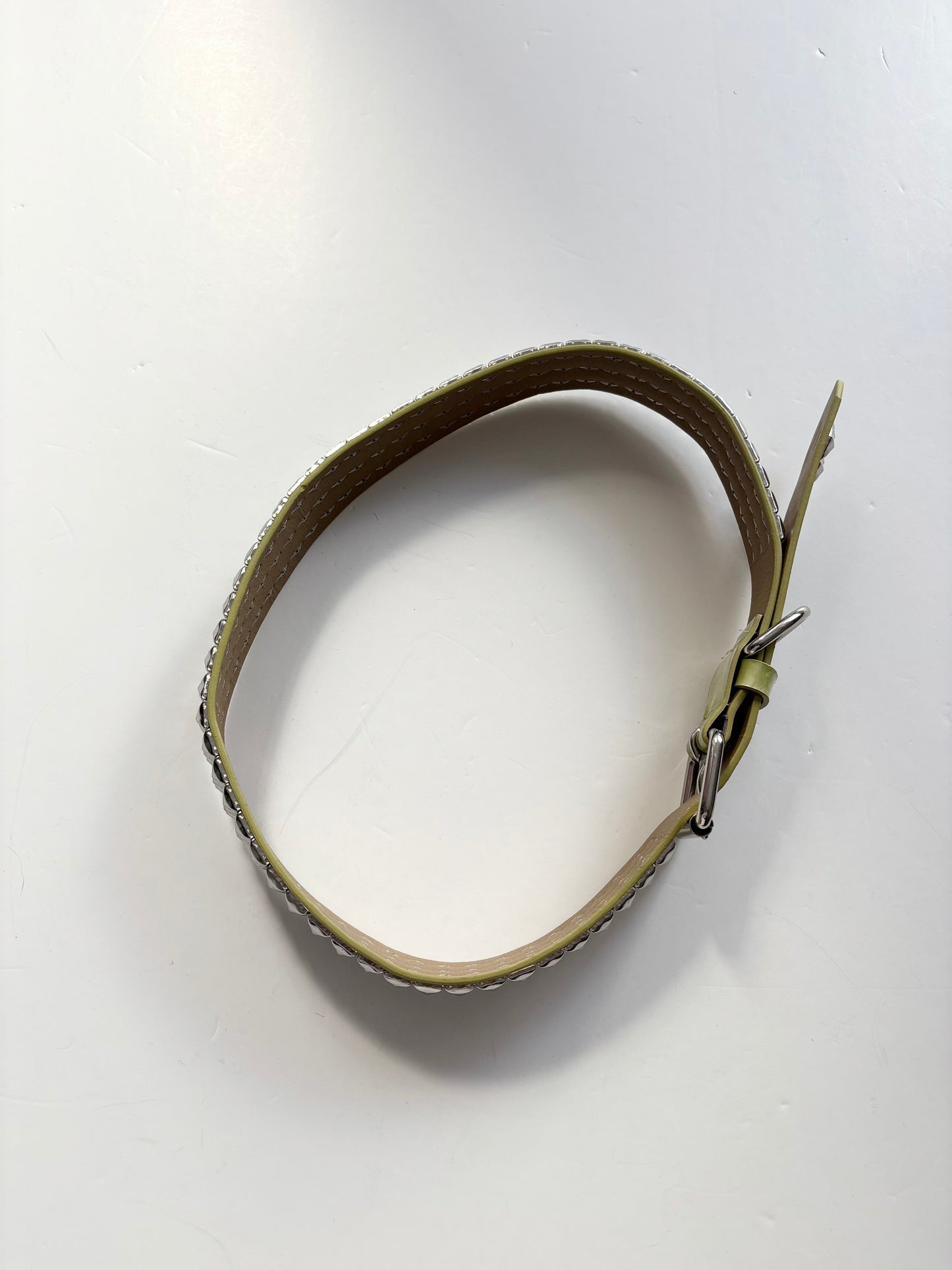 Urban outffiters faux leather studded belt