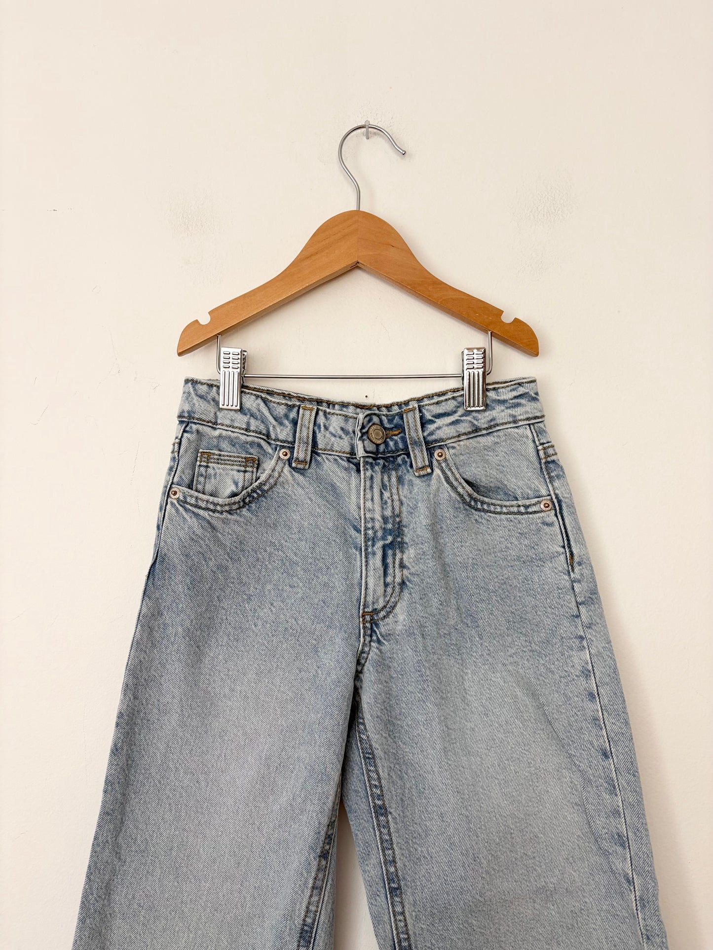 Zara wide leg jeans 8/9