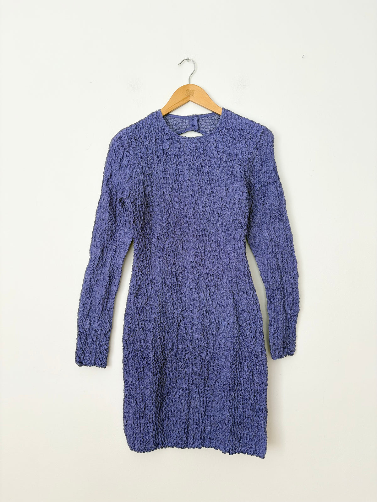 SAMSOE SAMSOE Bianca long sleeve crinkled dress Medium