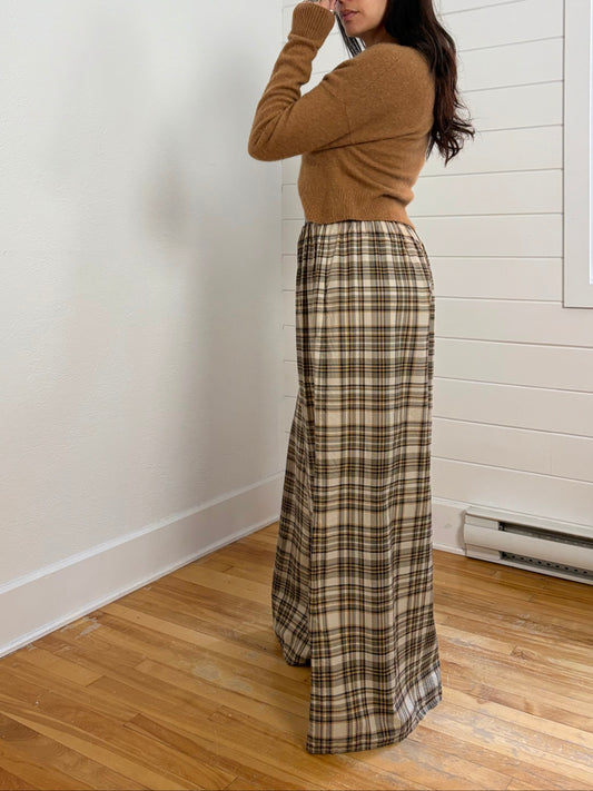 Reformation crop cashmere sweater Small