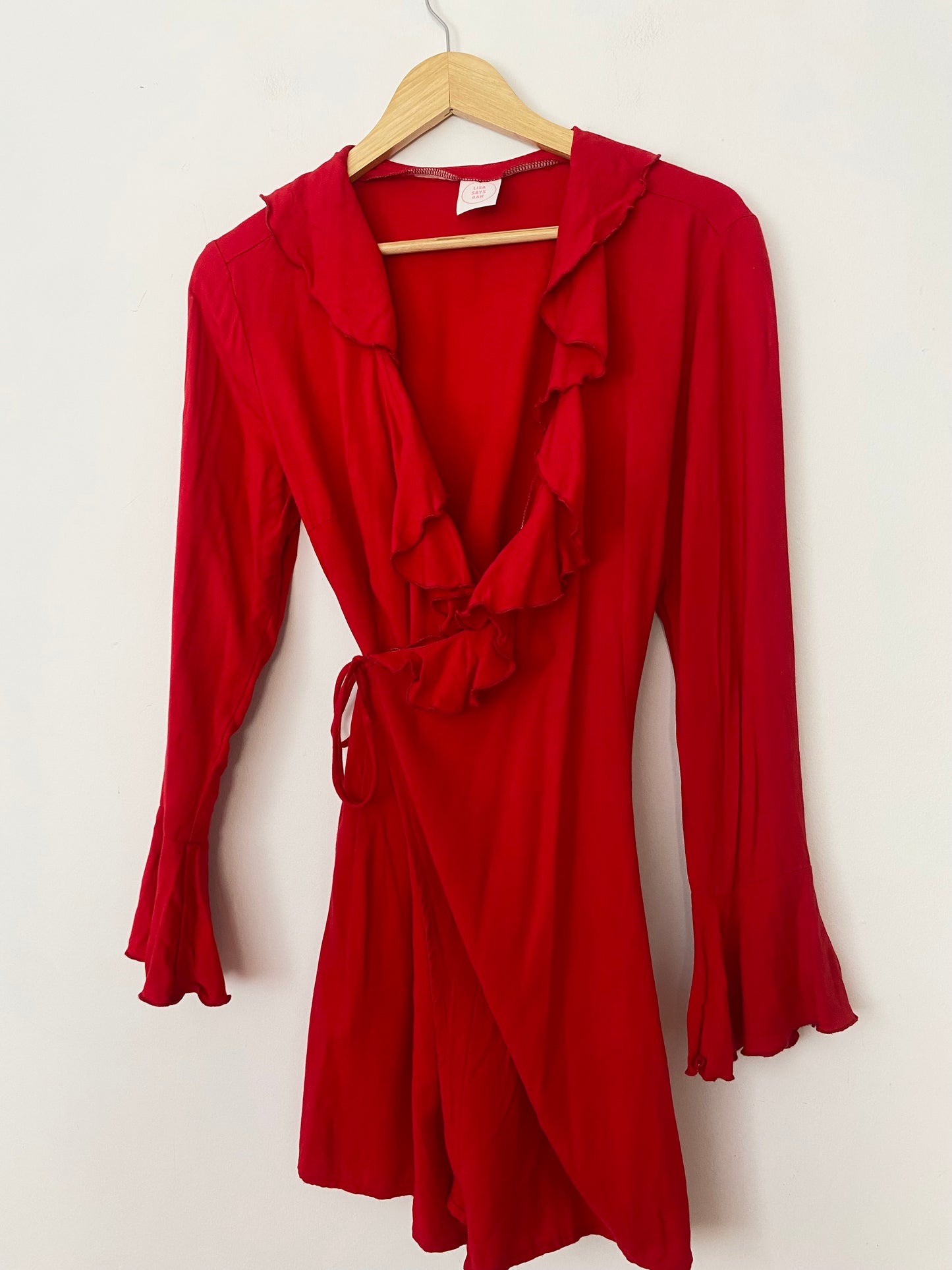  robe portefeuille Colette à volants Lisa says Gah grande