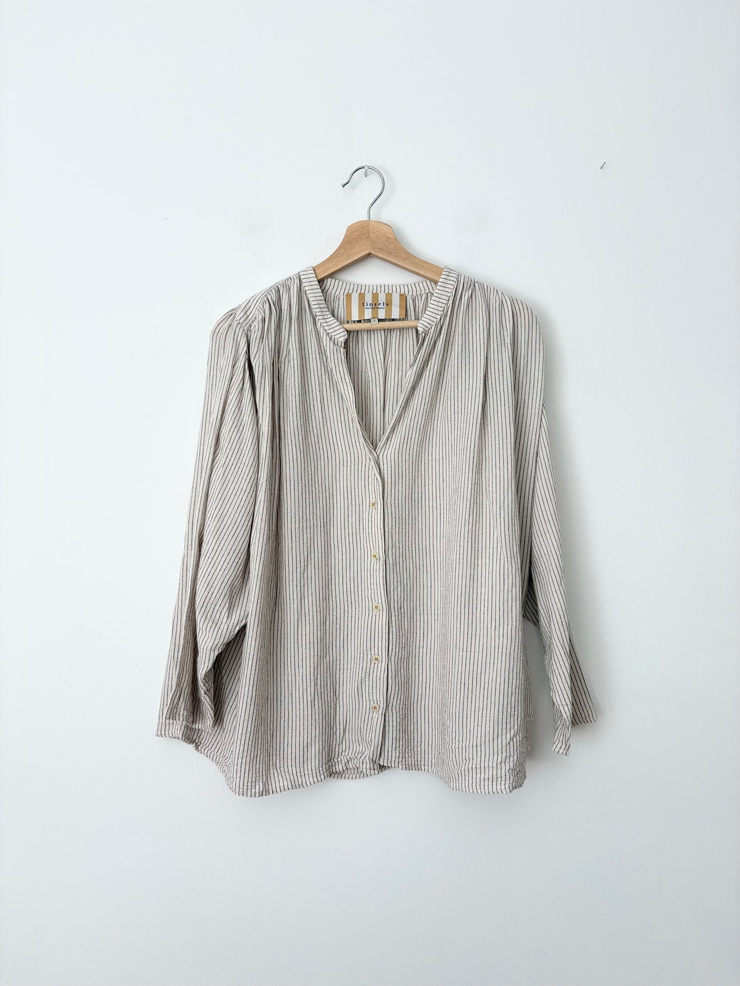 Tinsels Violene stripe shirt Medium