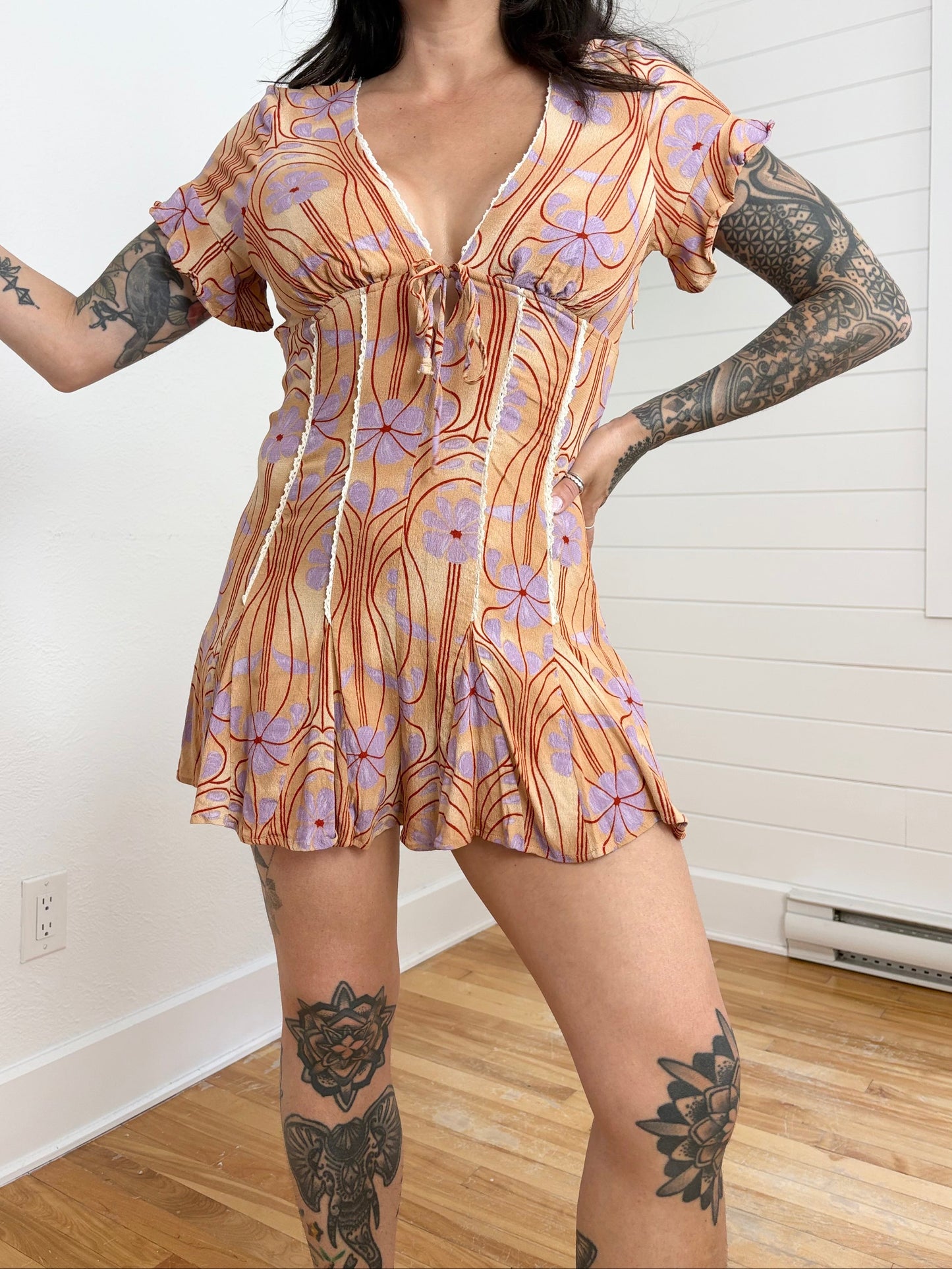 Kimchi Blue Thalia romper Large