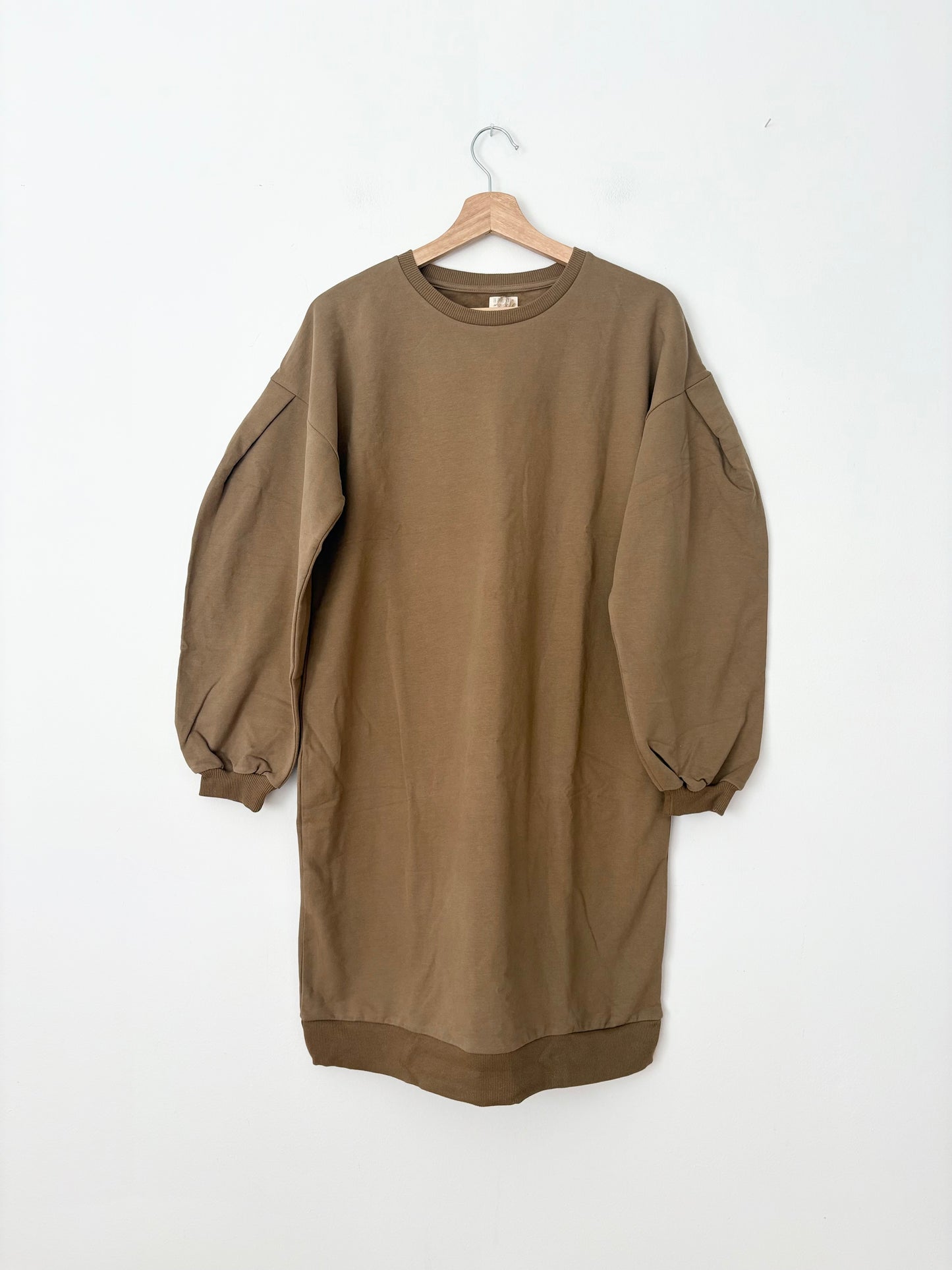 La robe pull oversize The simple folk en noyer Medium