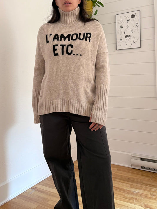 Zadig & Voltaire Alma L'amour sweater M/L