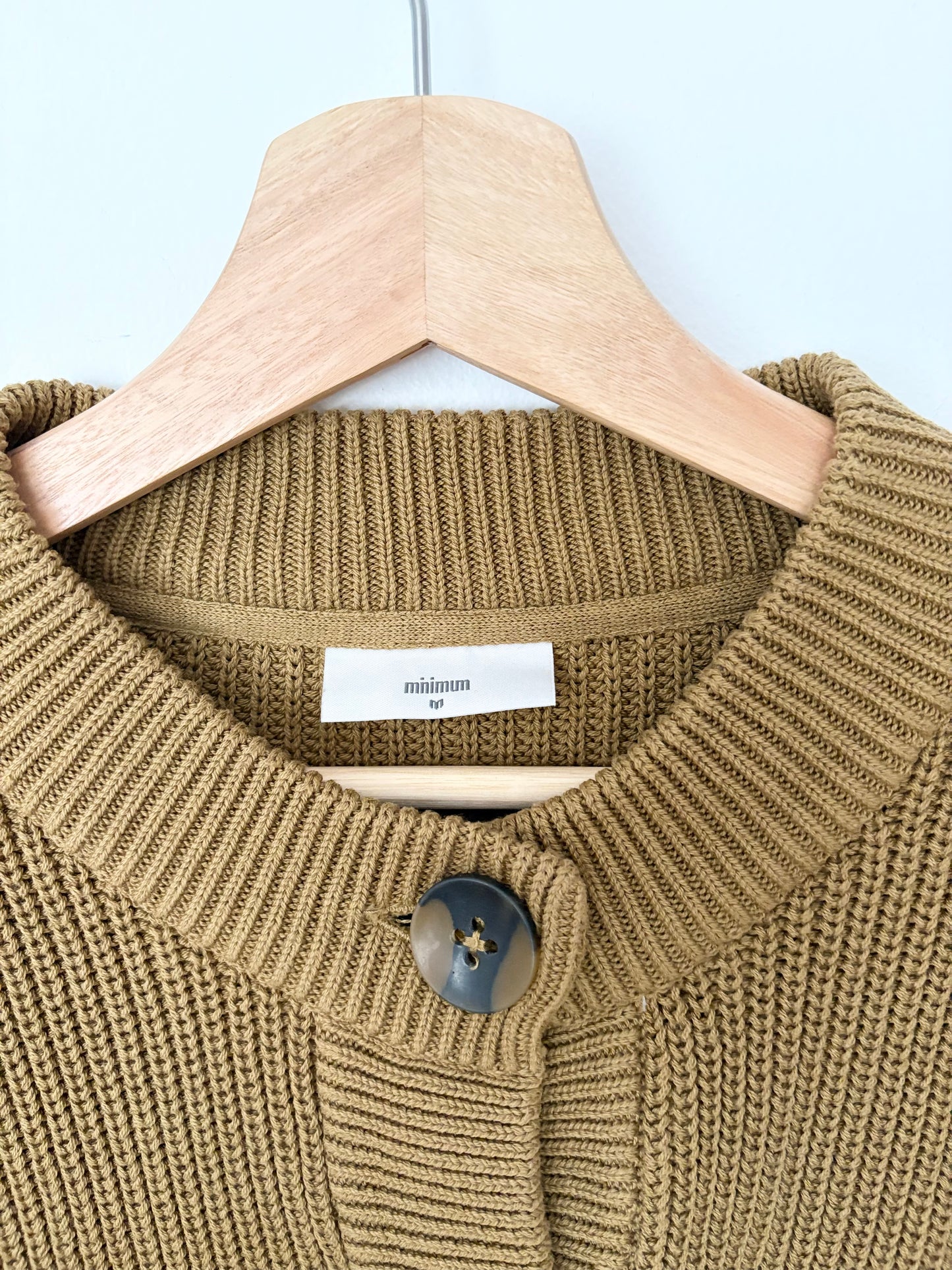 Minimum Affie organic cotton cardigan M/L