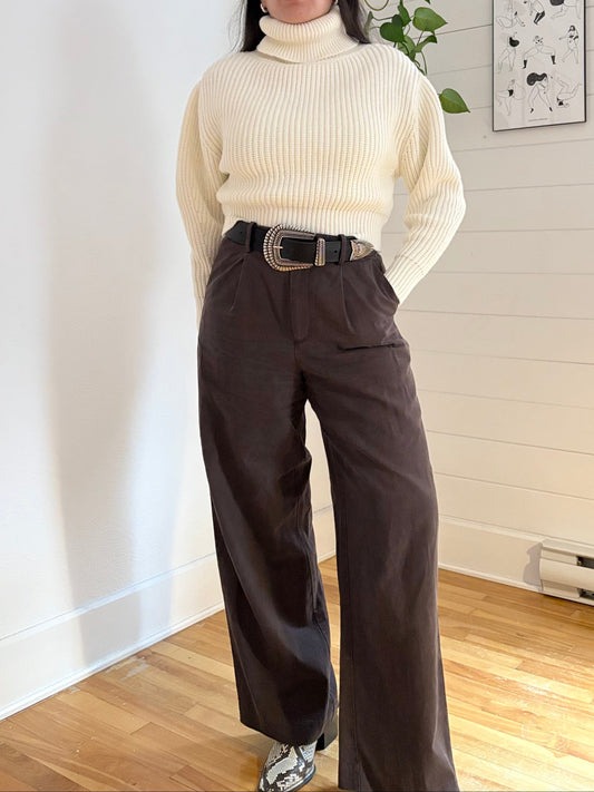 Womance Atelier boxy turtleneck sweater XS/S