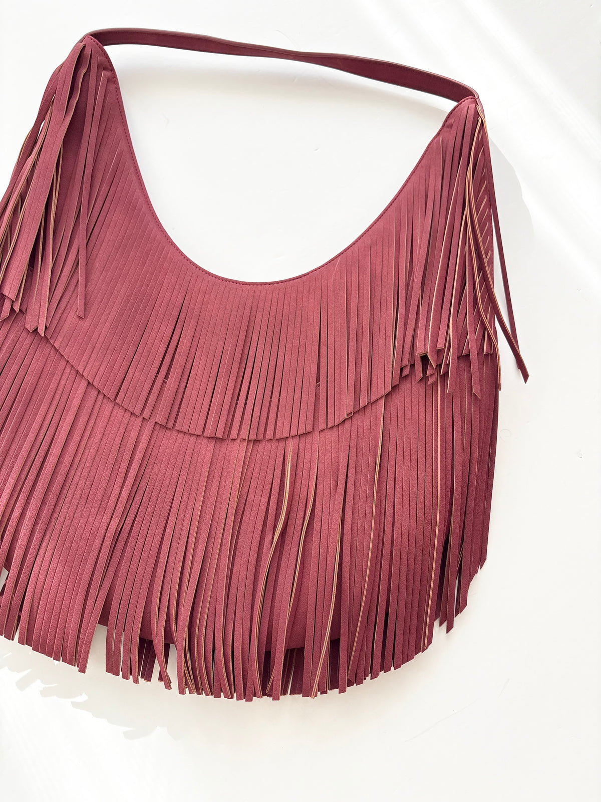 8 other reasons fringe oversized fringe bag