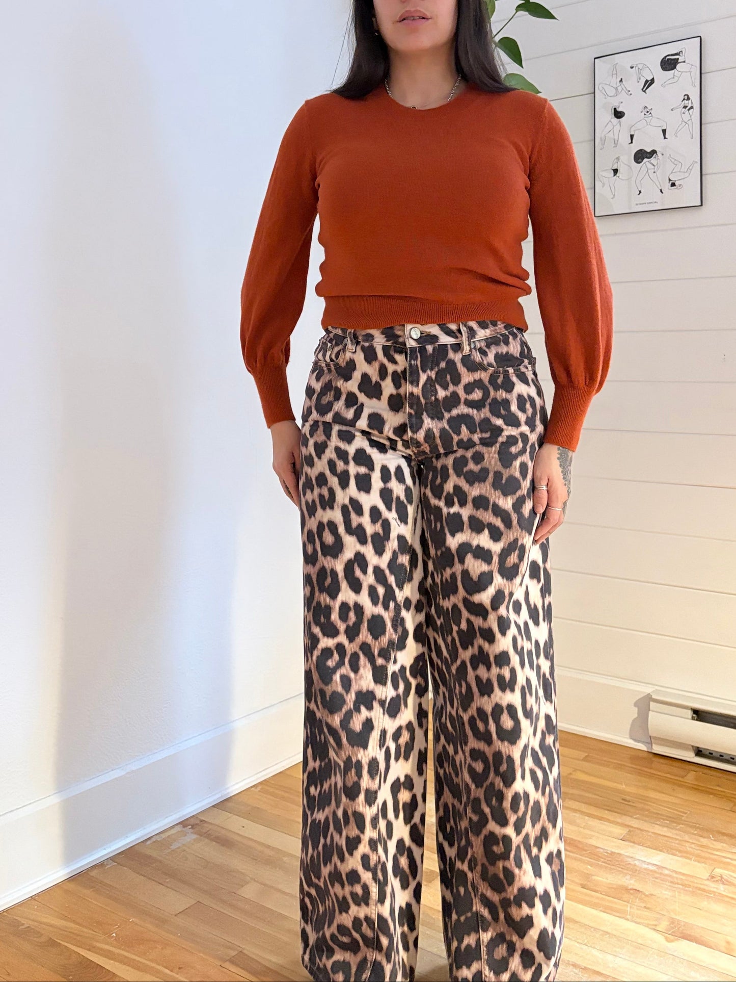 Pull lanterne en cachemire Everlane, taille S