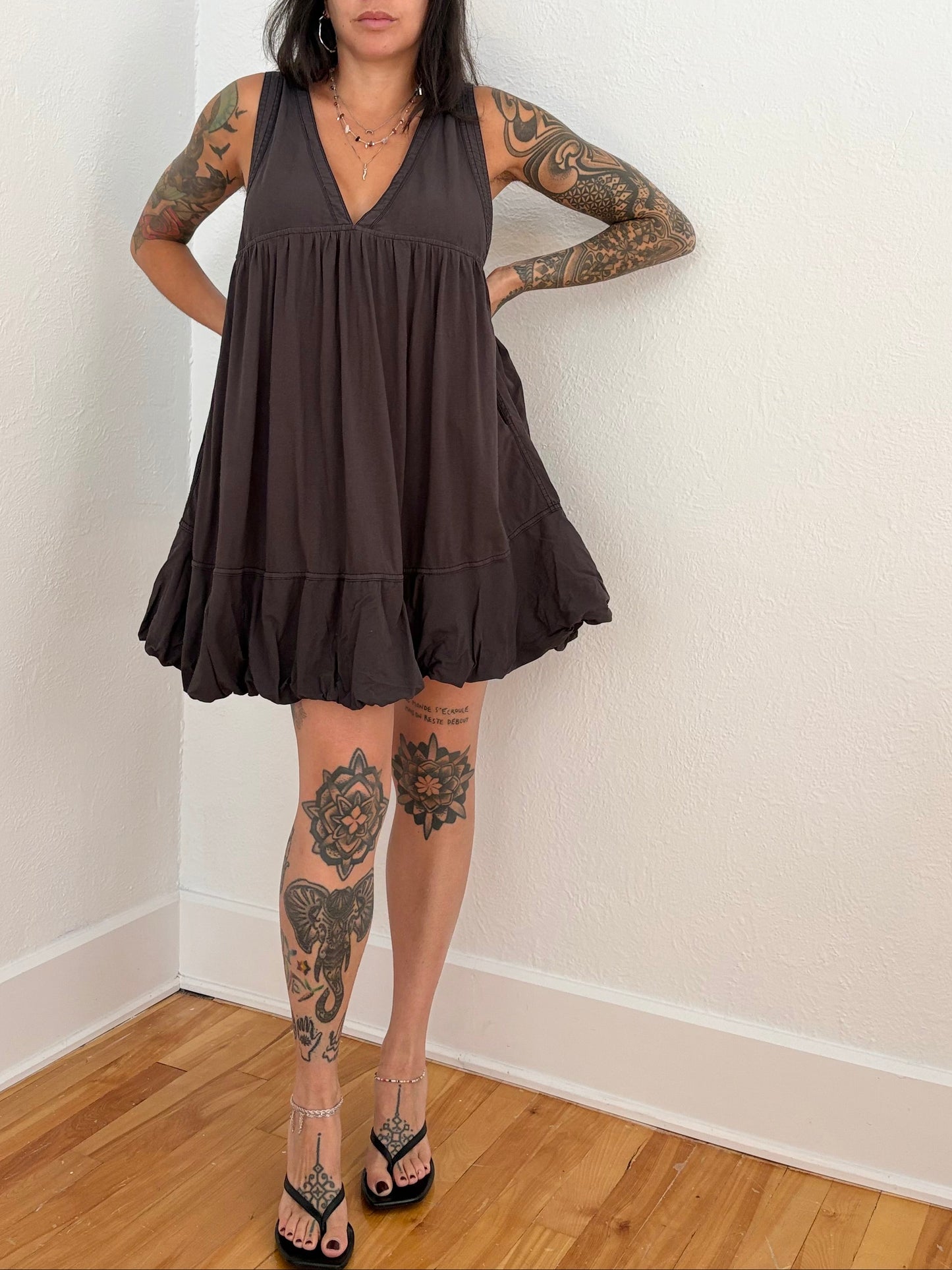 Robe courte ample Daily Practice Anthropologie, taille XL
