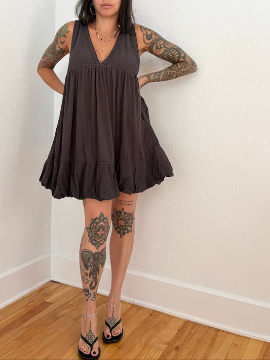 Daily practice Anthropologie bubble mini dress XL
