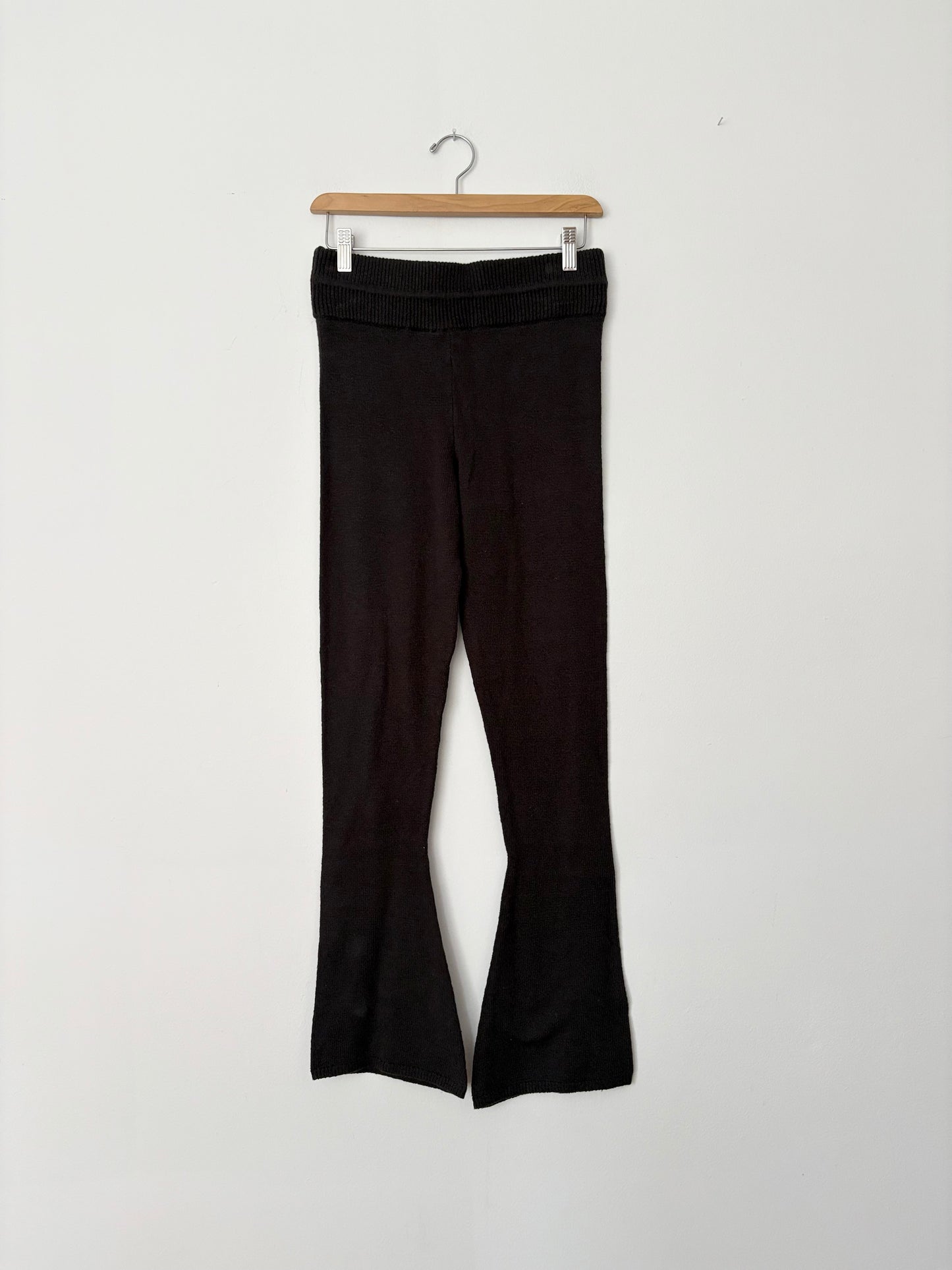 IVL Collective bouclé flared drawstring pant Small