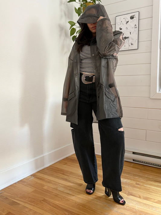 Veste imperméable W3 couleur Brume, taille L