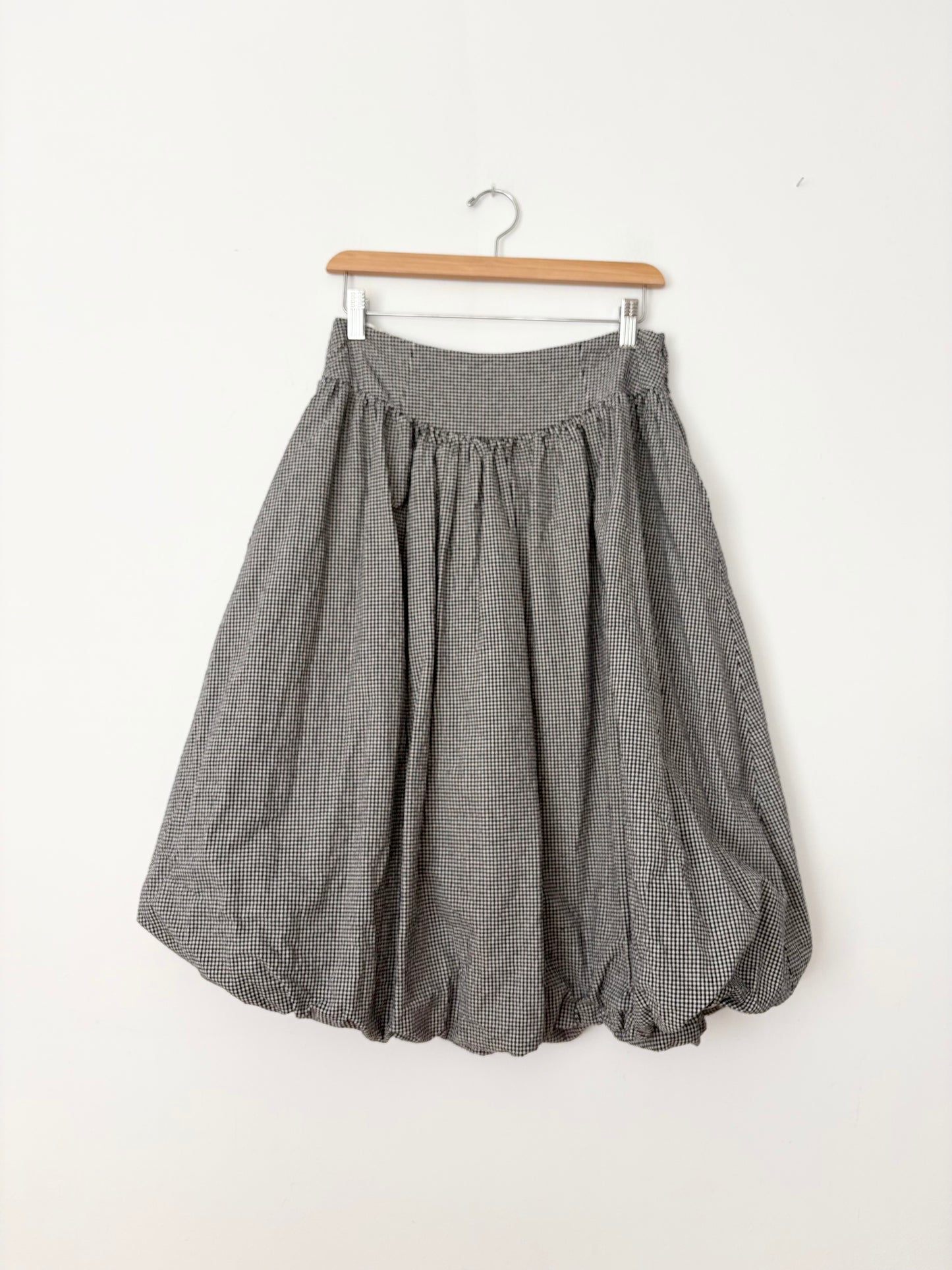 Things between quincy gingham balloon skirt S/M