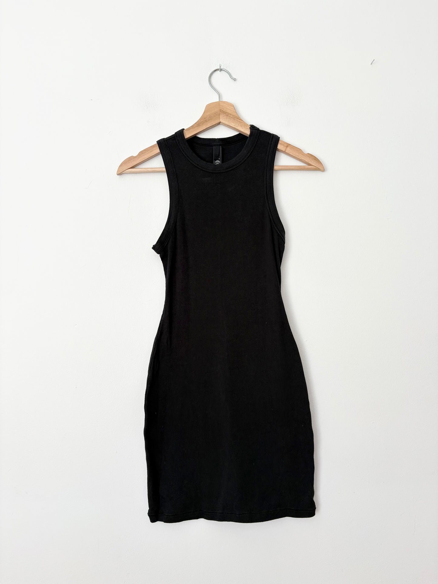 SKIMS stretch cotton rib tank dress Medium