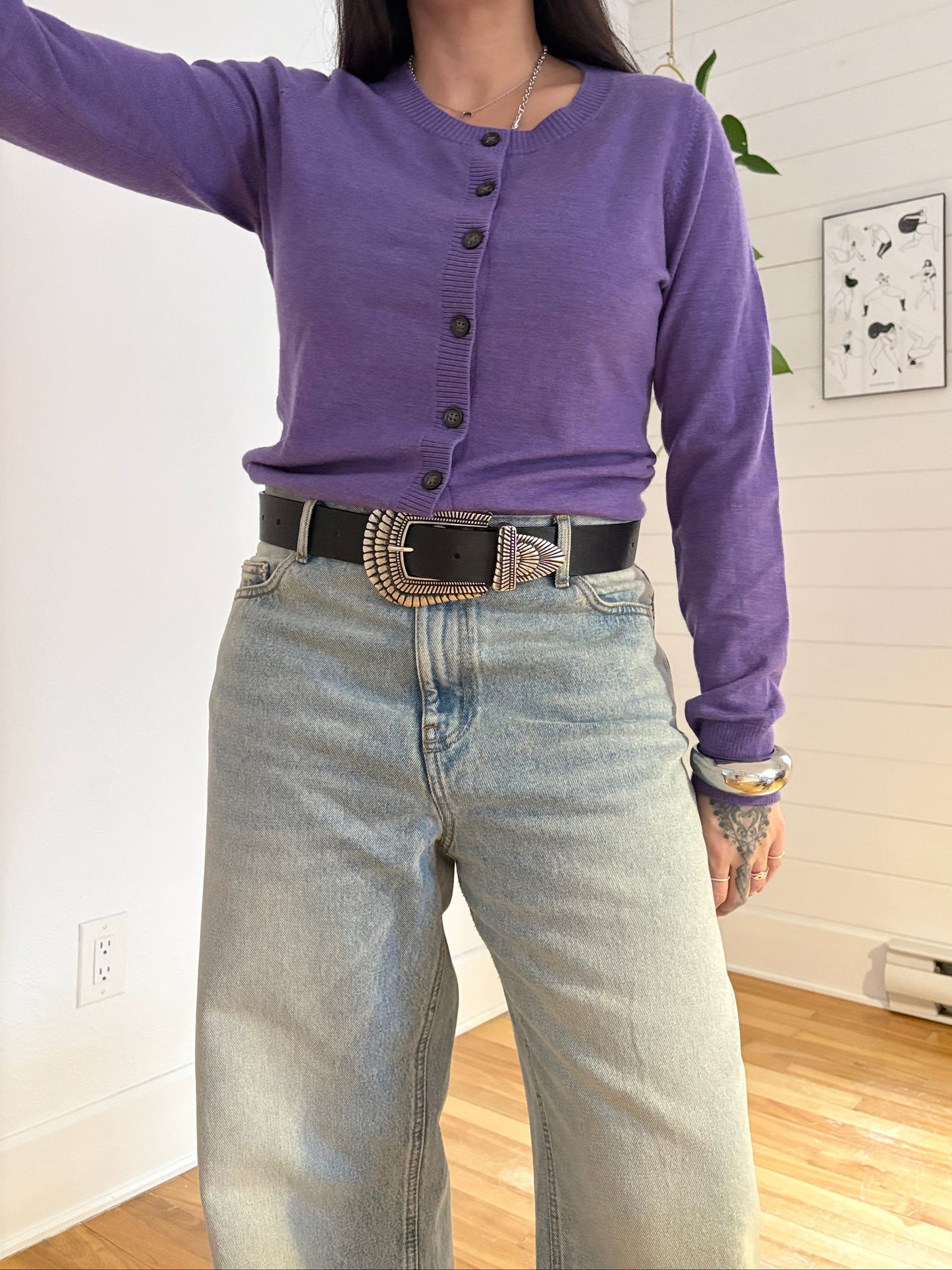 Banana Republic merino wool cardigan Large