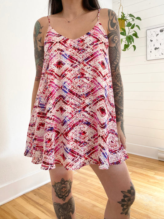 Show me your mumu circus mini slip dress Small