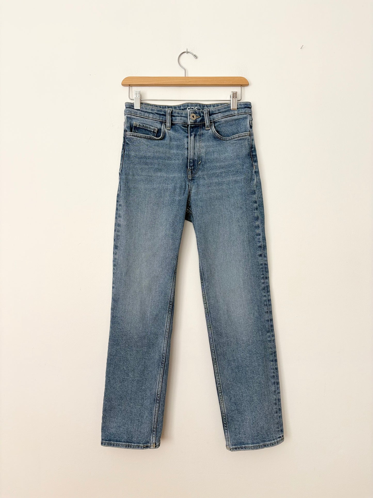 COS slim straight ankle length jeans W26