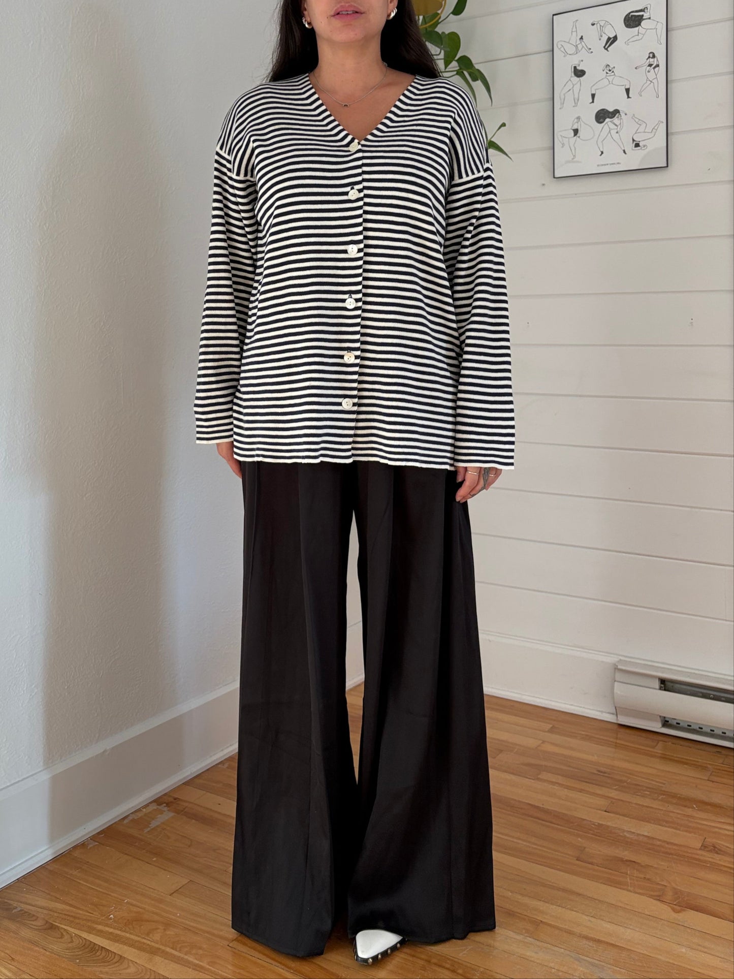 Lulus tailored wide leg pants Large