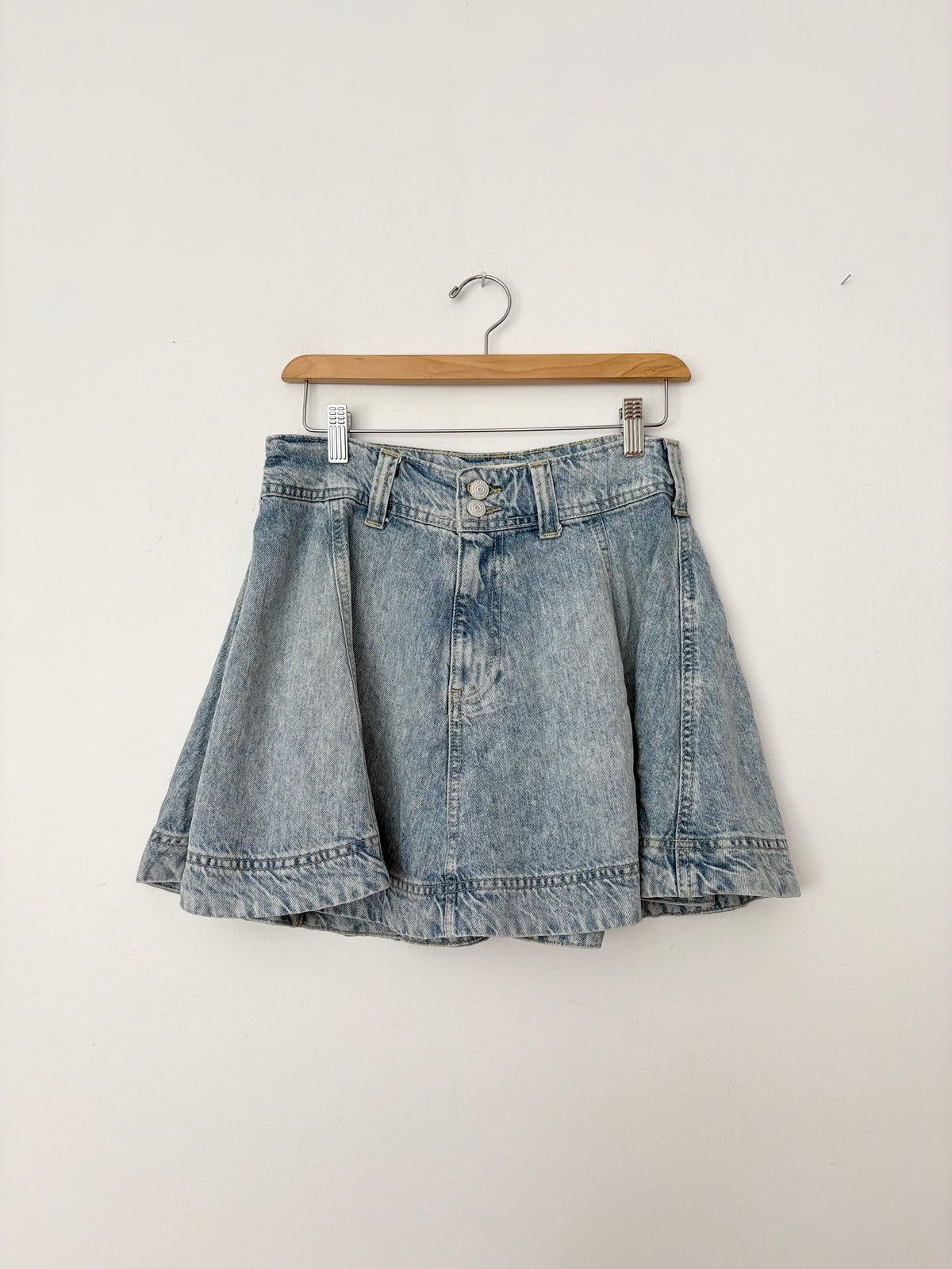 Jupe en jean Wonderland Free People, taille 26