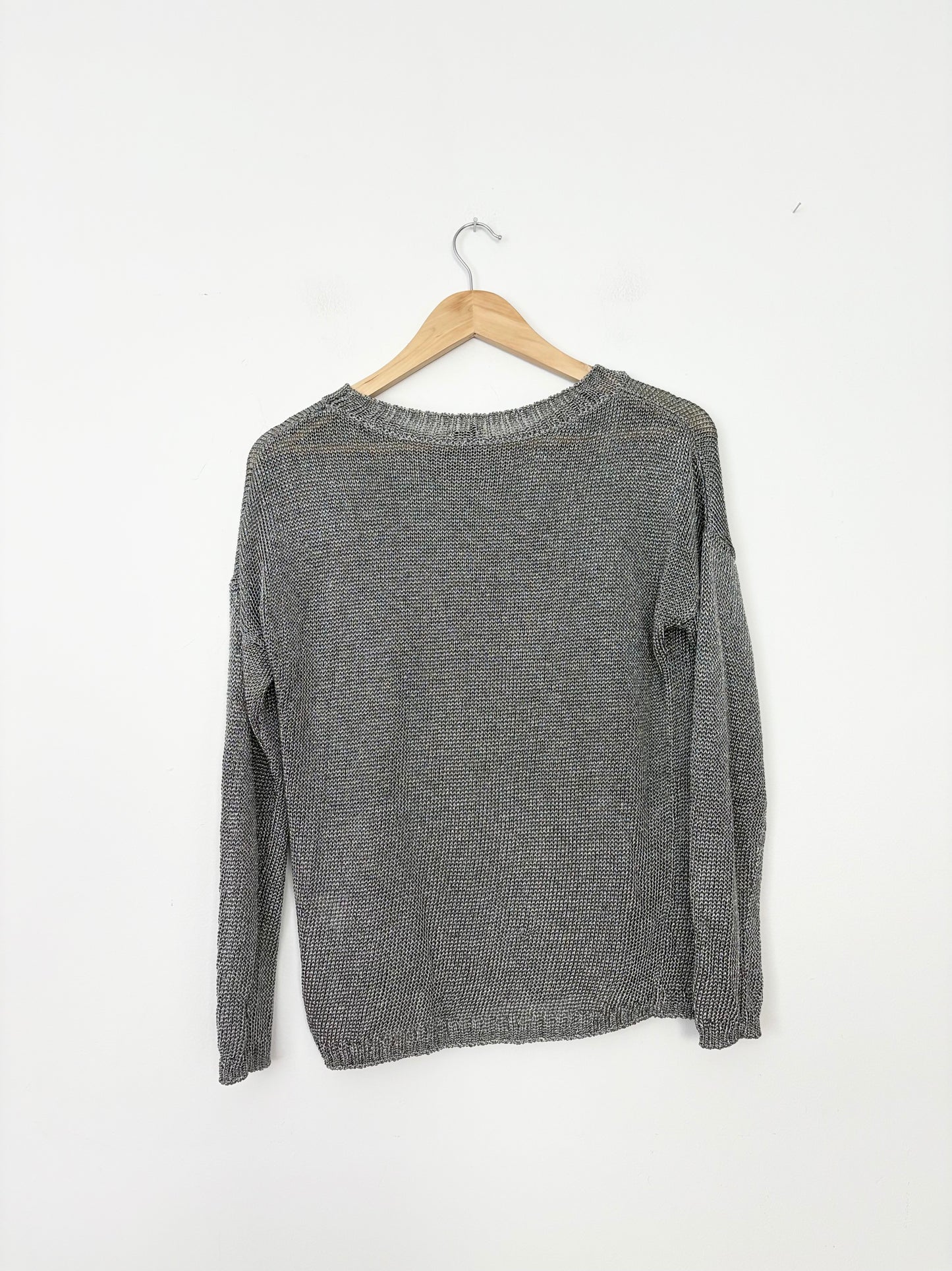 Pull Vince en maille métallisée XS