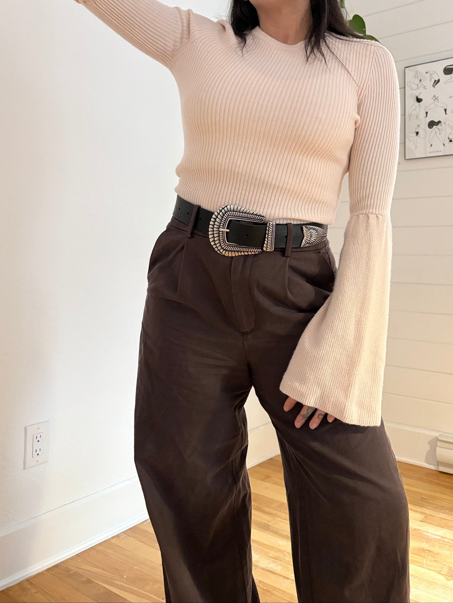 Pull à manches cloche The Cashmere Project, taille S