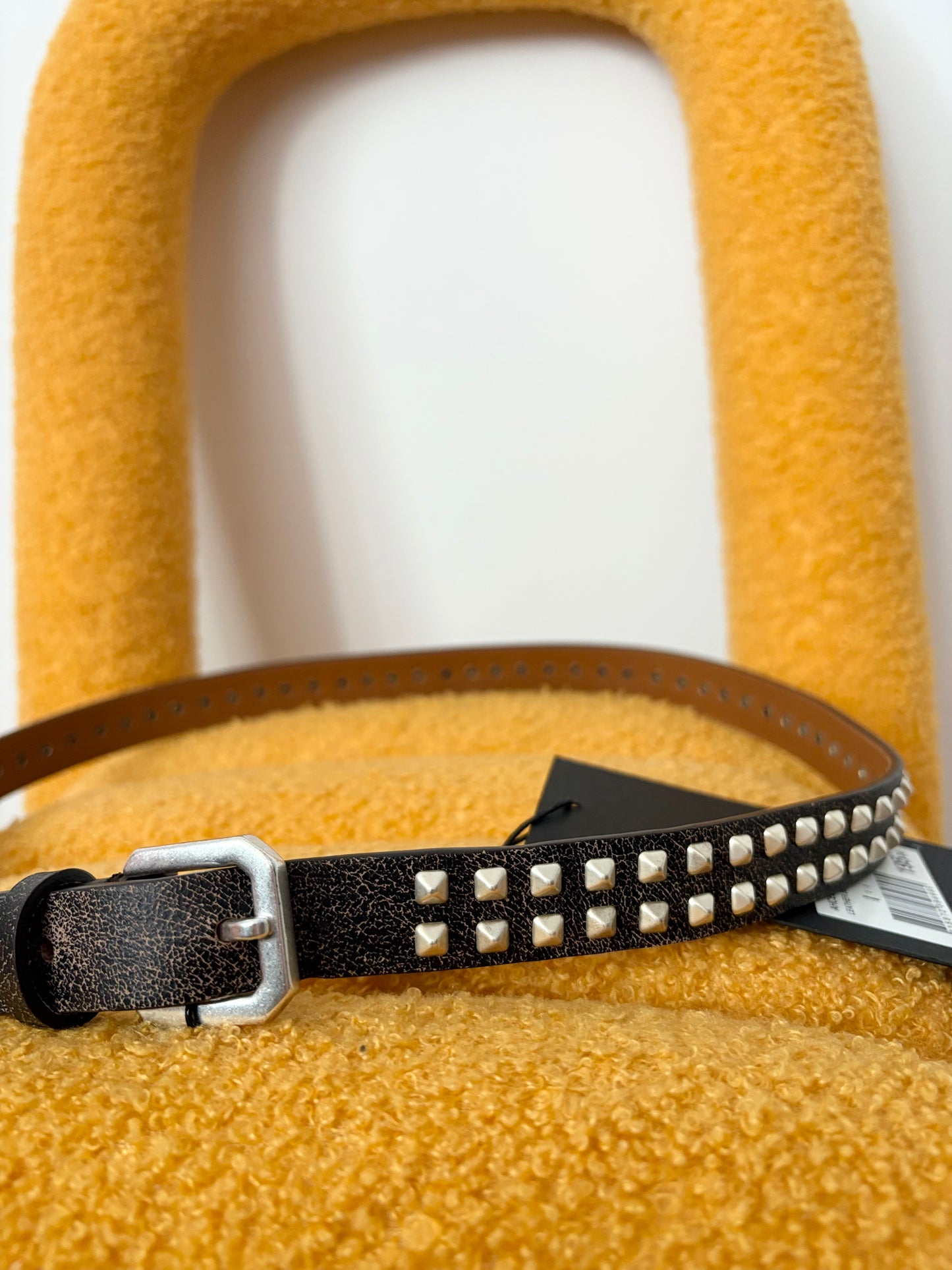 The kooples leather studded belt S-L