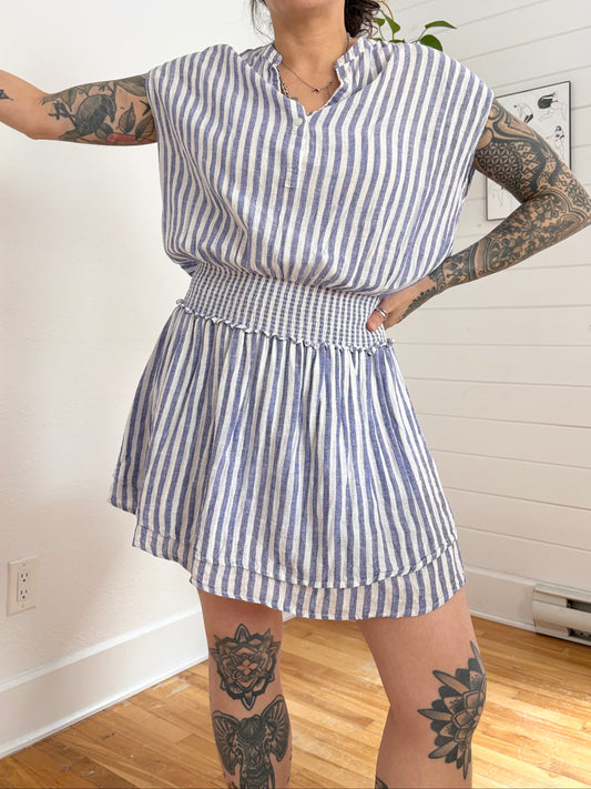 Rails linen blend Angelina Boracay dress Large