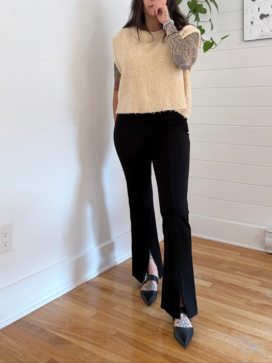 & Other stories front slit trousers Medium
