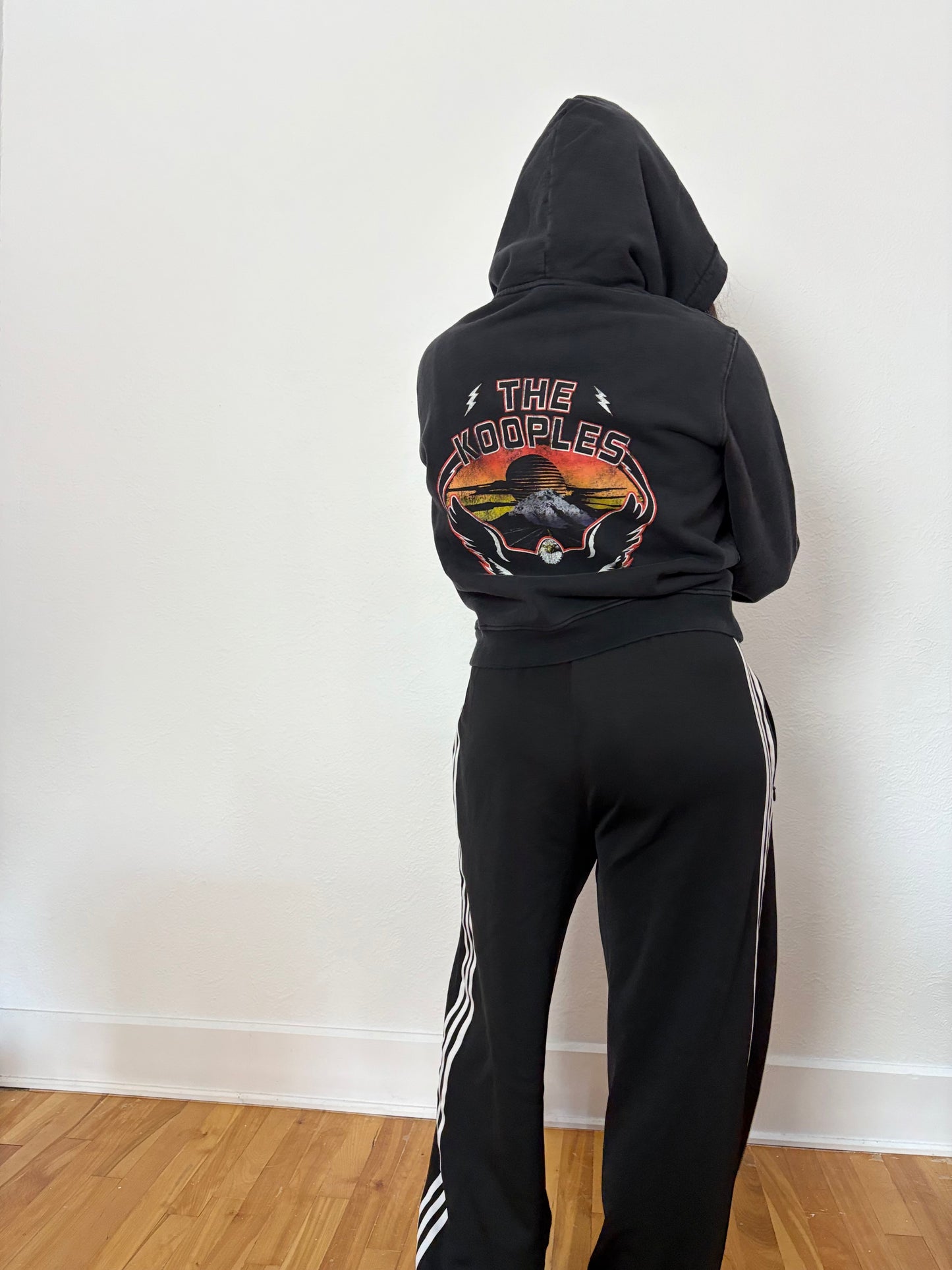 The kooples printed eagle hoodie with logo S/M