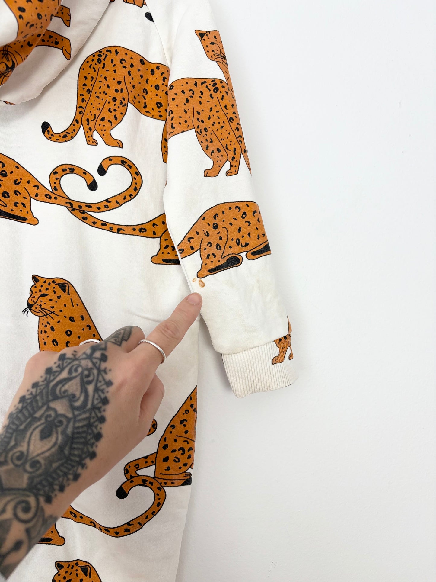 Hugo loves tiki zip up jumpsuit 18/24 months