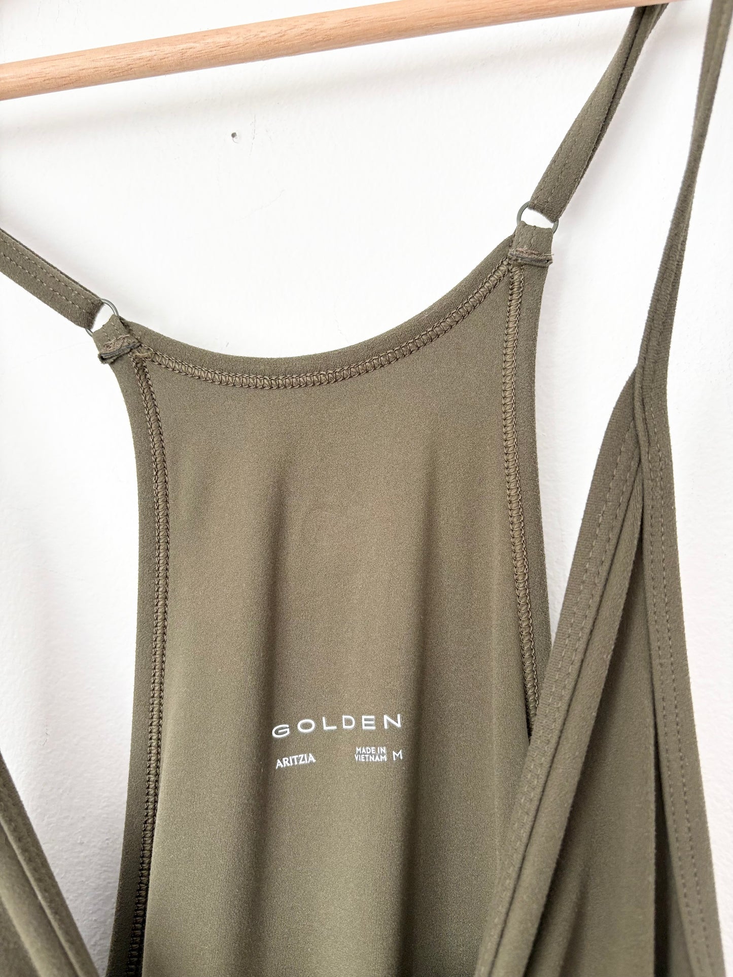 Aritzia golden butter breakaway jumpsuit M/L