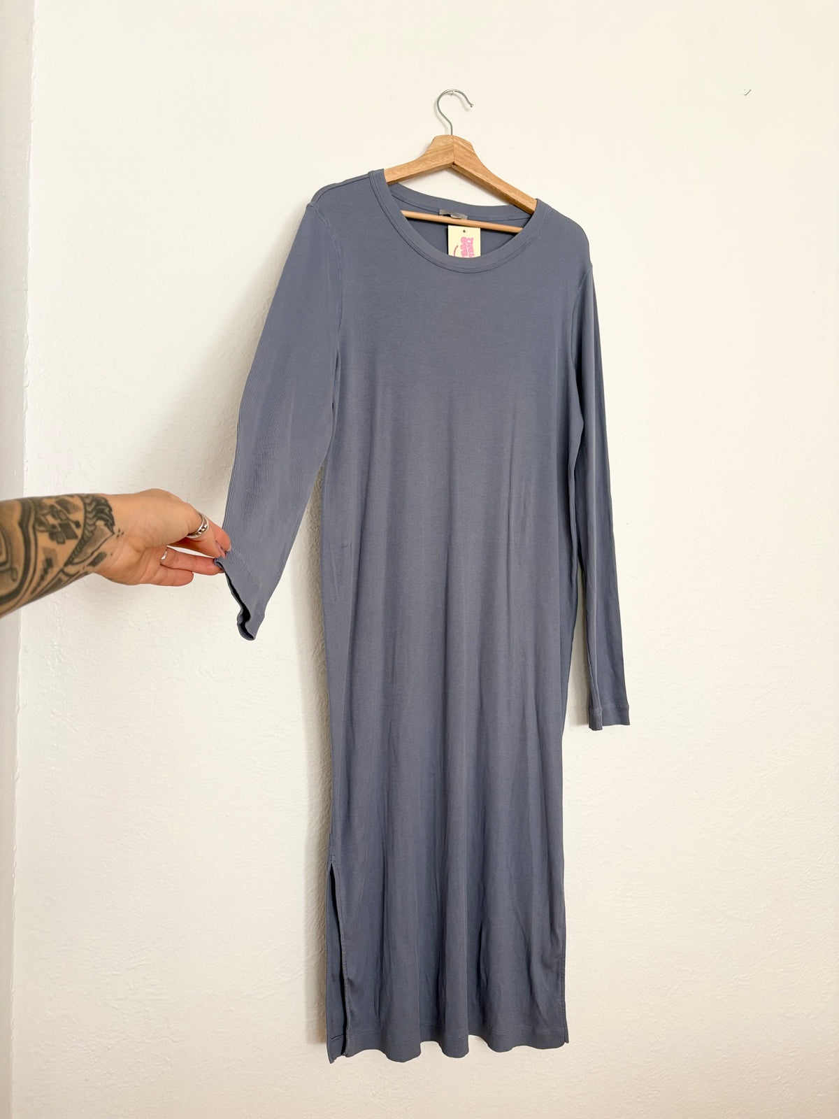 Robe longue côtelée COS Taille L