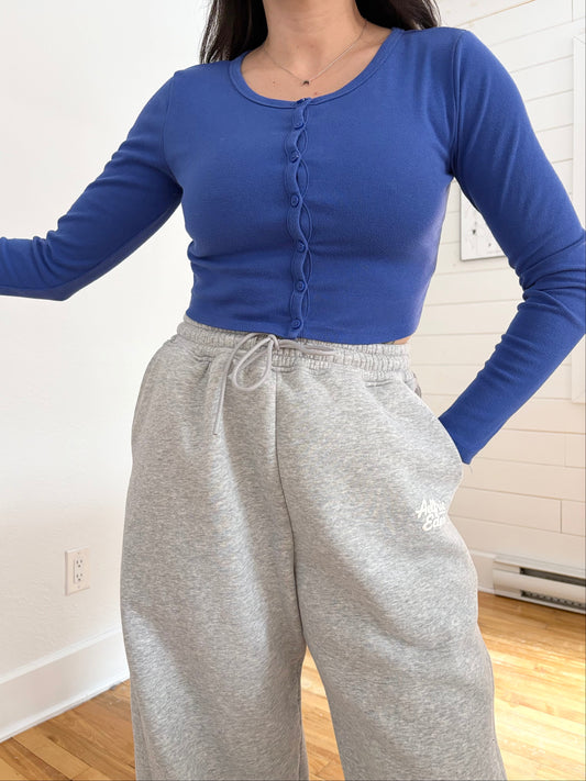 Sunday Best Hug apple long sleeve cardigan Small