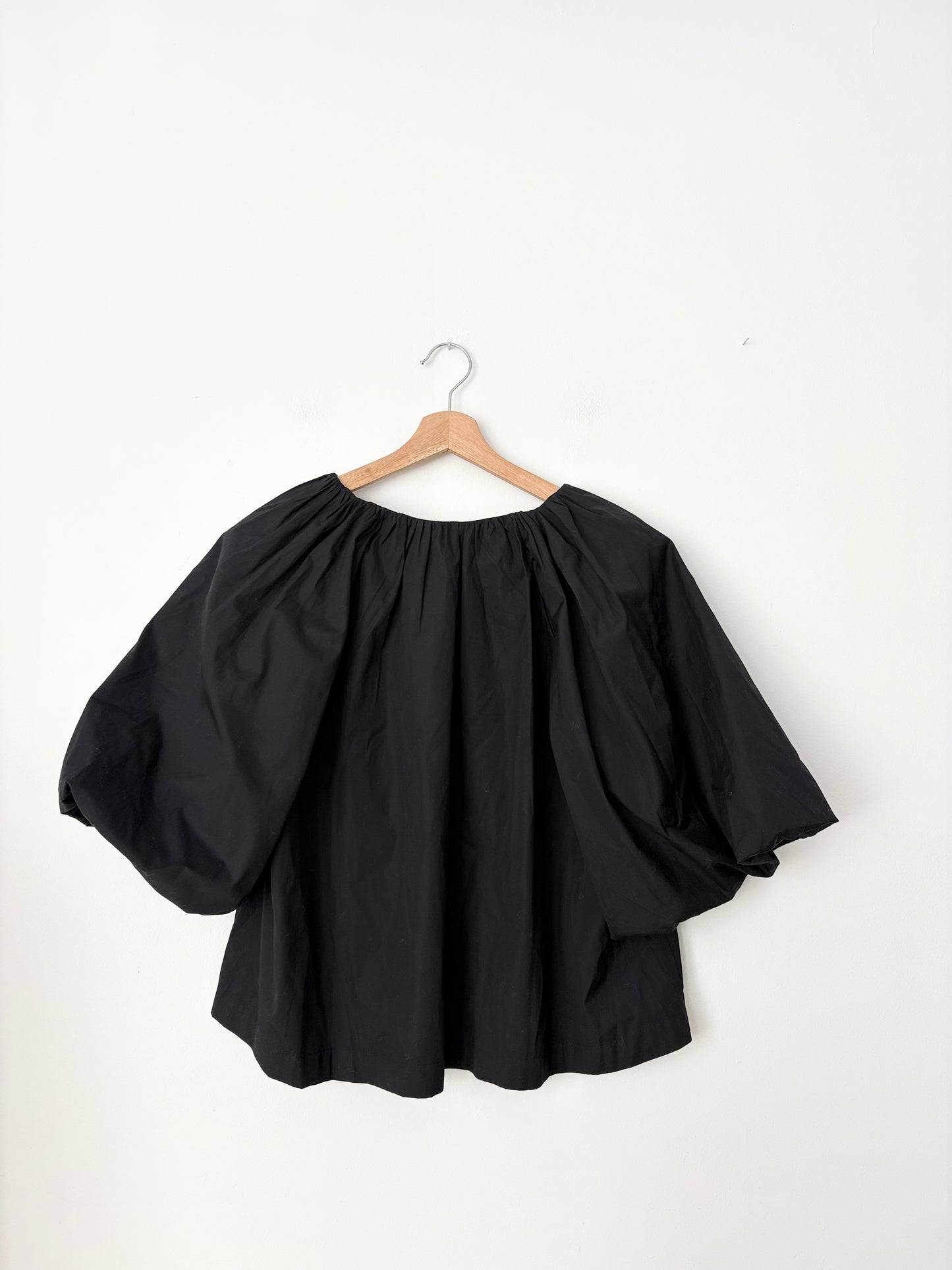 Top Madewell à manches bouffantes en popeline, taille L