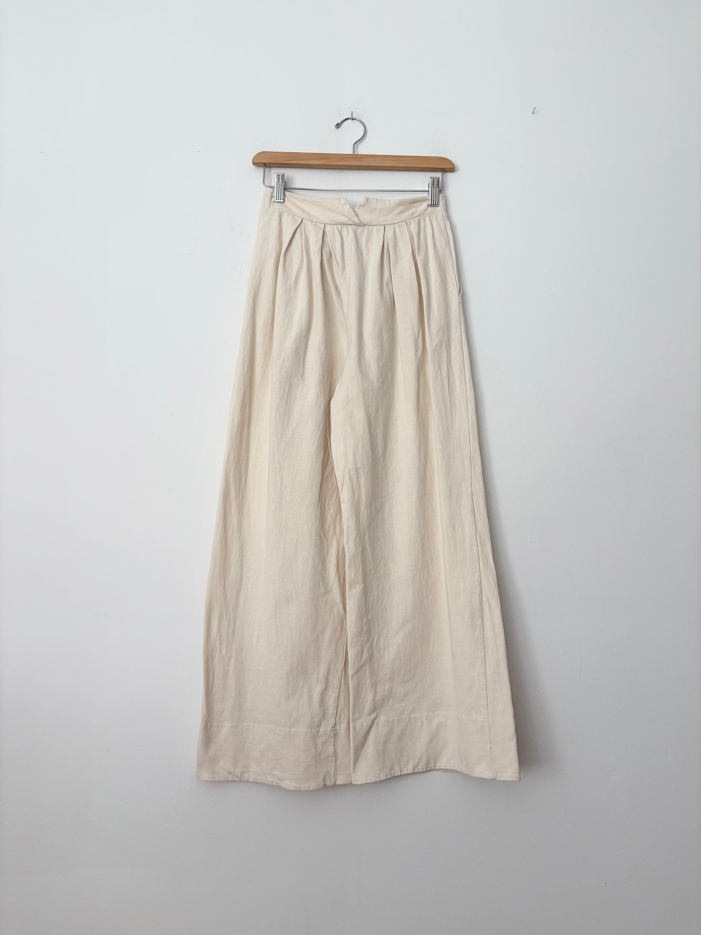 Free People Beach wide leg pull on pants Small