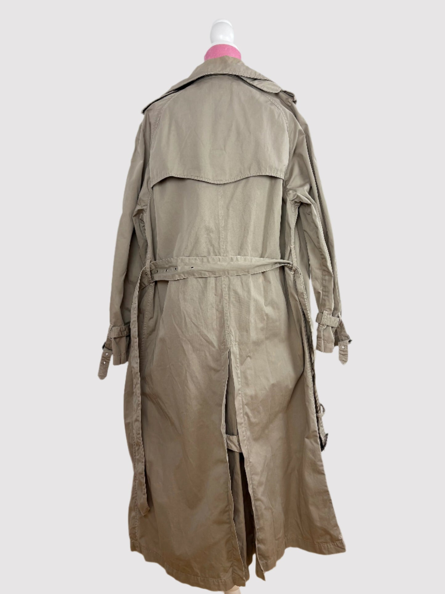 Trench-coat croisé ceinturé Aspesi Medium