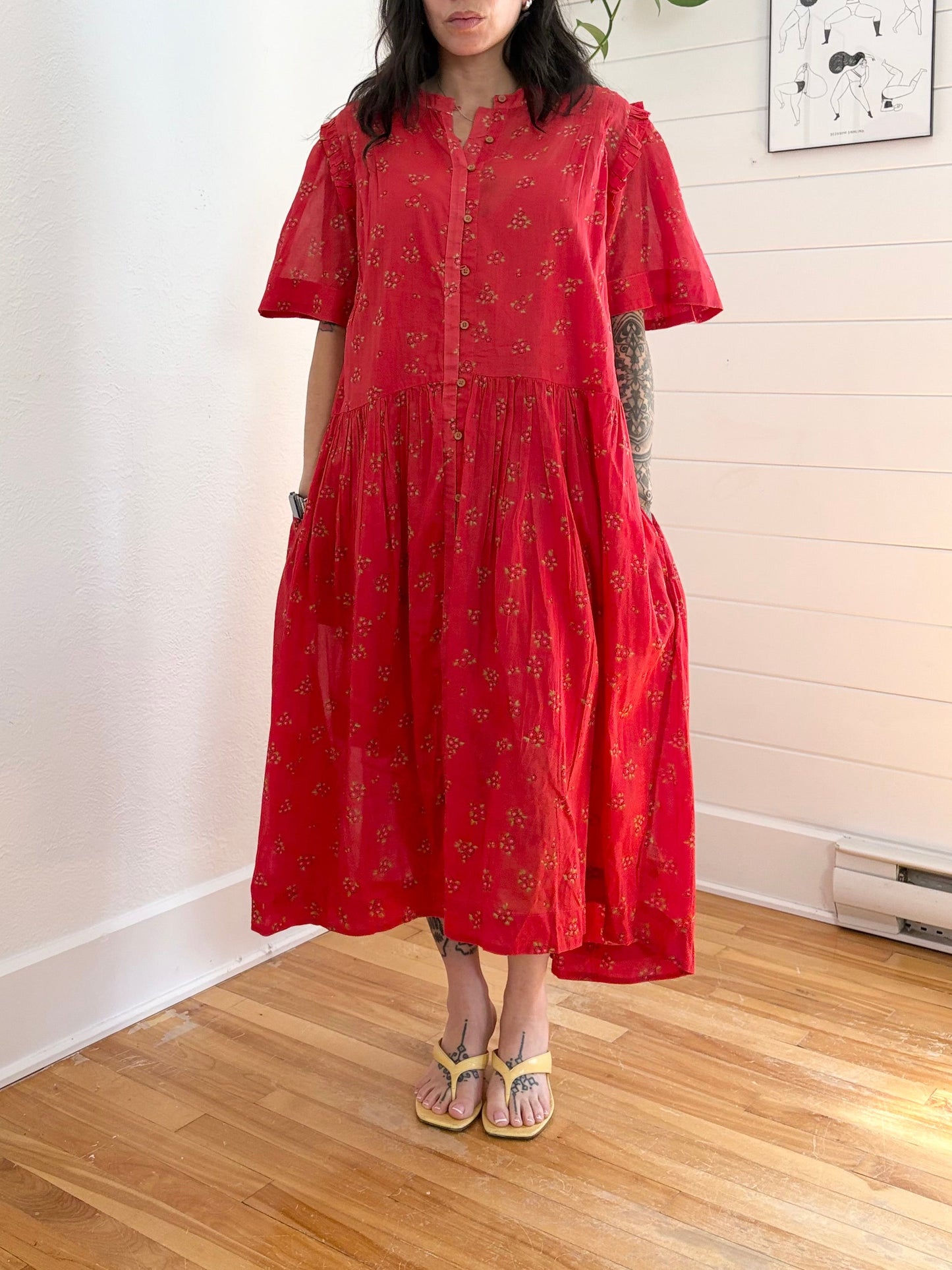 Free People Bella Mae midi dress Large