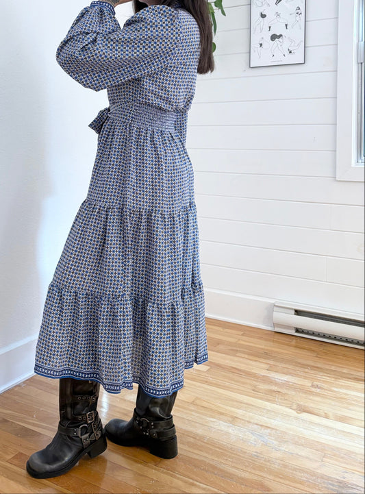 Robe chemise à volants Max Studio M/L