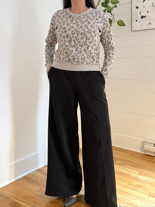 Rails Marlo Leopard print sweater Medium