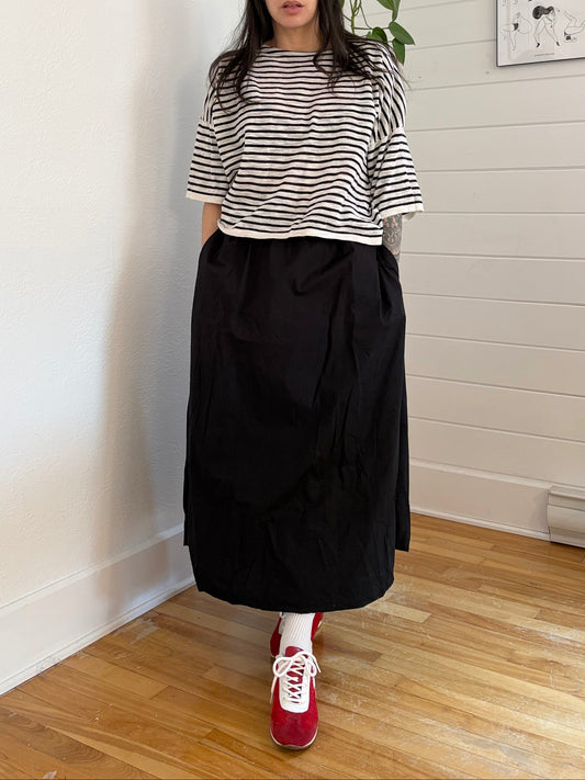 Dictionary bubble midi skirt Large