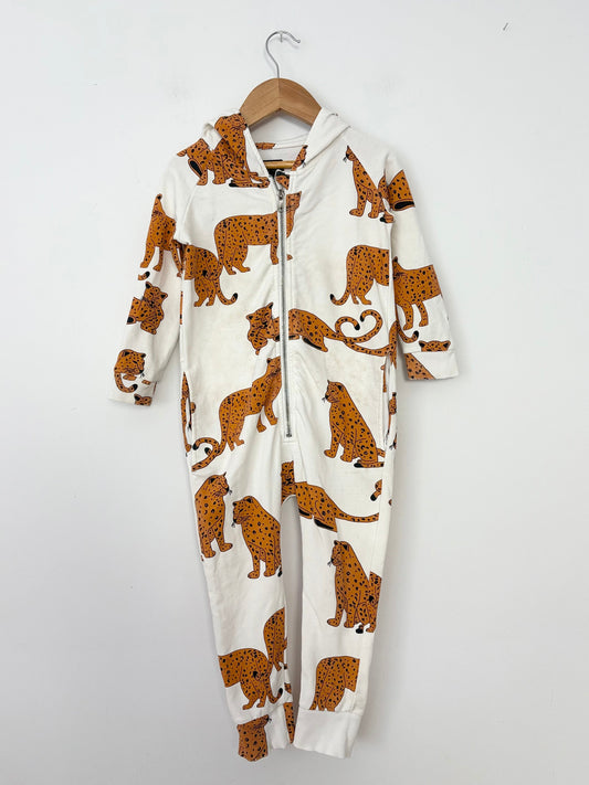 Hugo loves tiki zip up jumpsuit 18/24 months