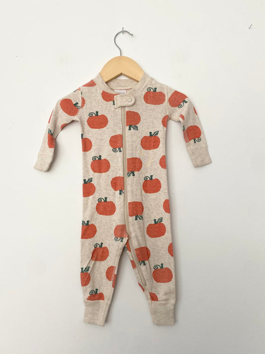 Hanna Anderson pumpkin pyjama 6/12months