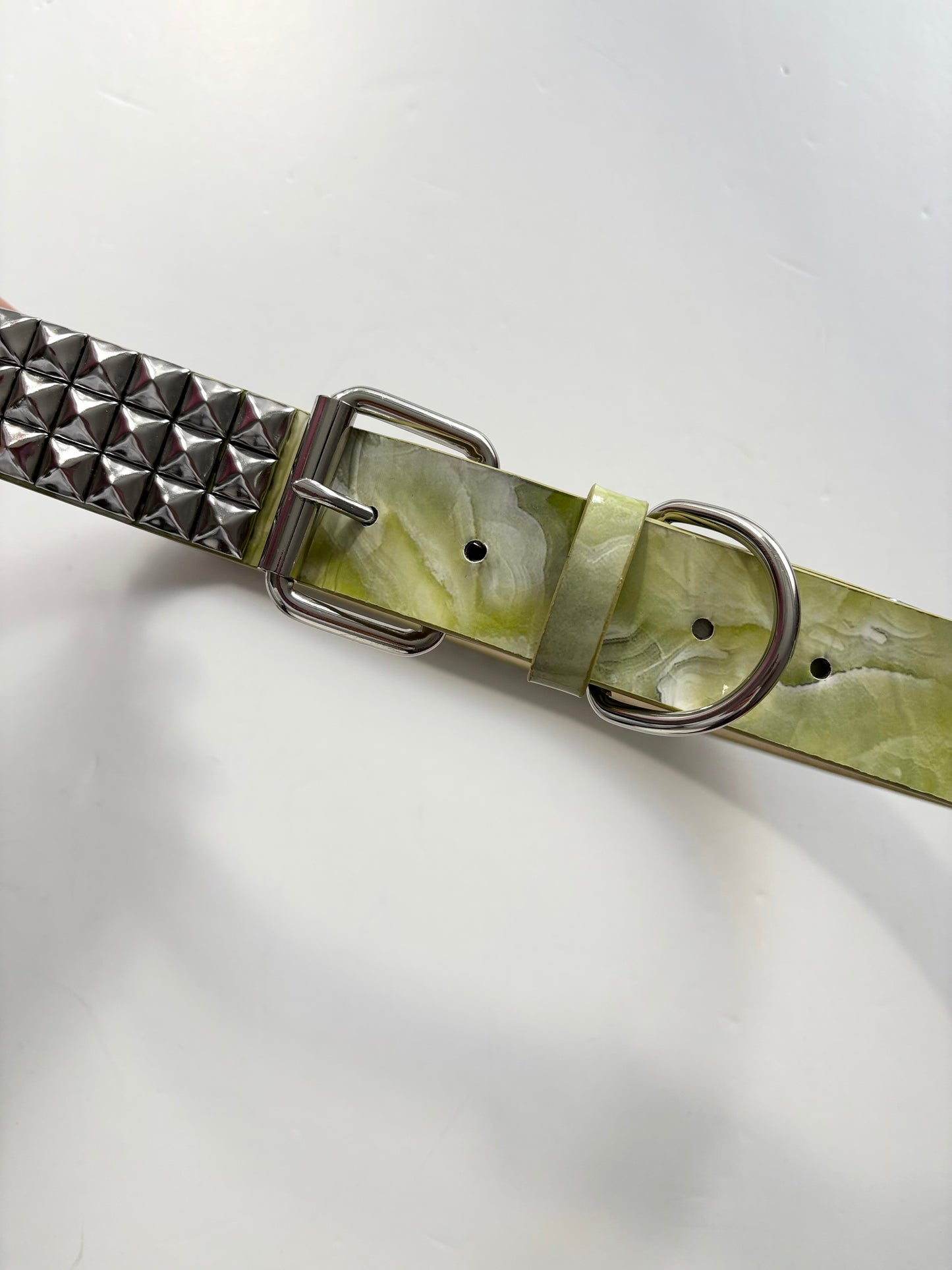 Urban outffiters faux leather studded belt