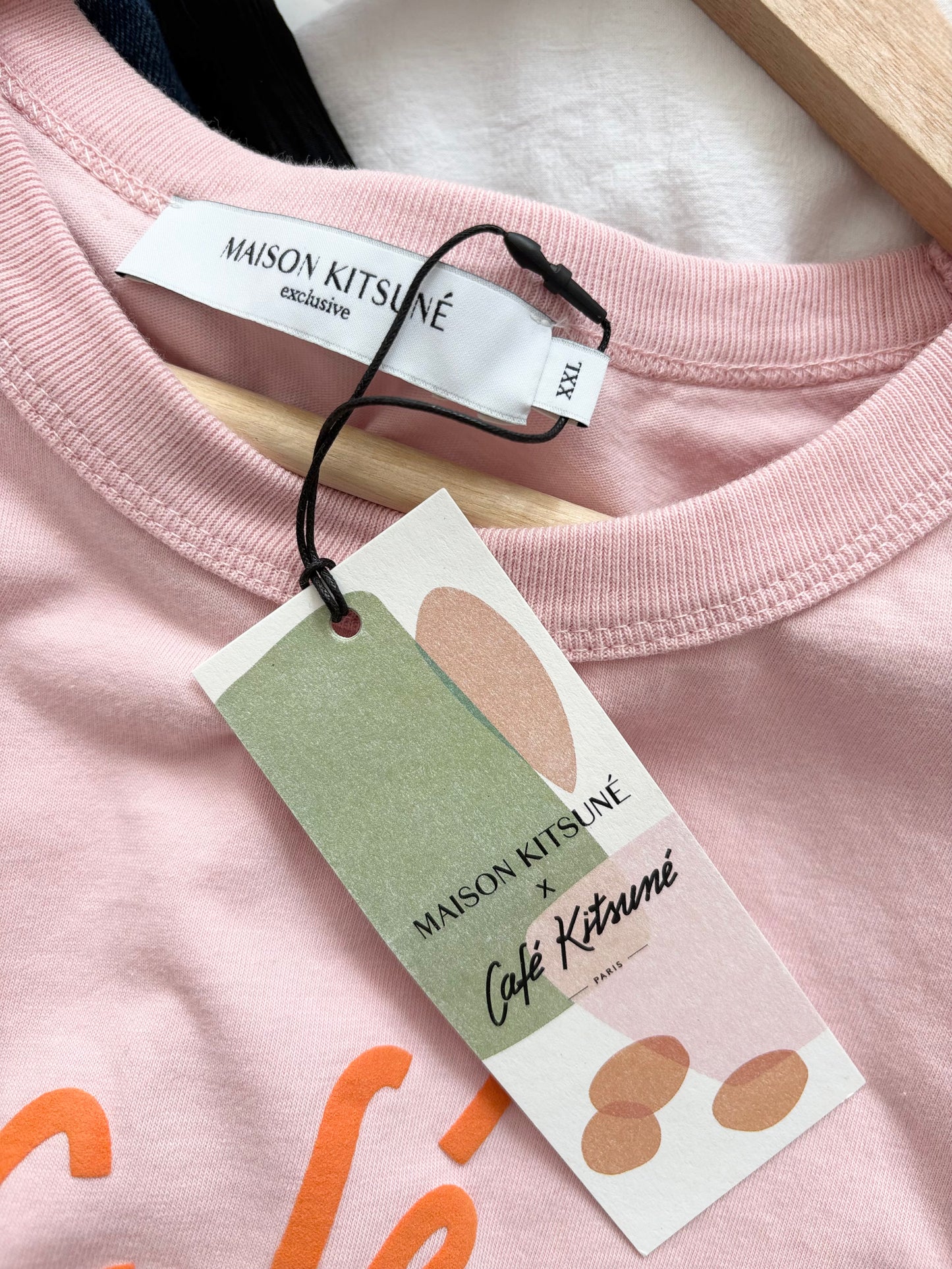 Maison Kitsuné 'Café Kitsuné Paris' Relax tee XXL