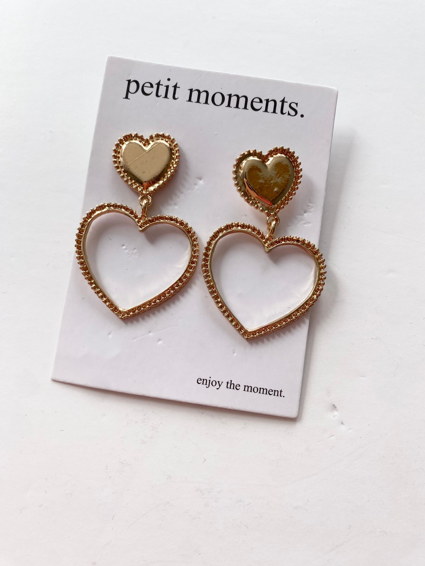 Boucles d'oreilles Petits Moments Corazon