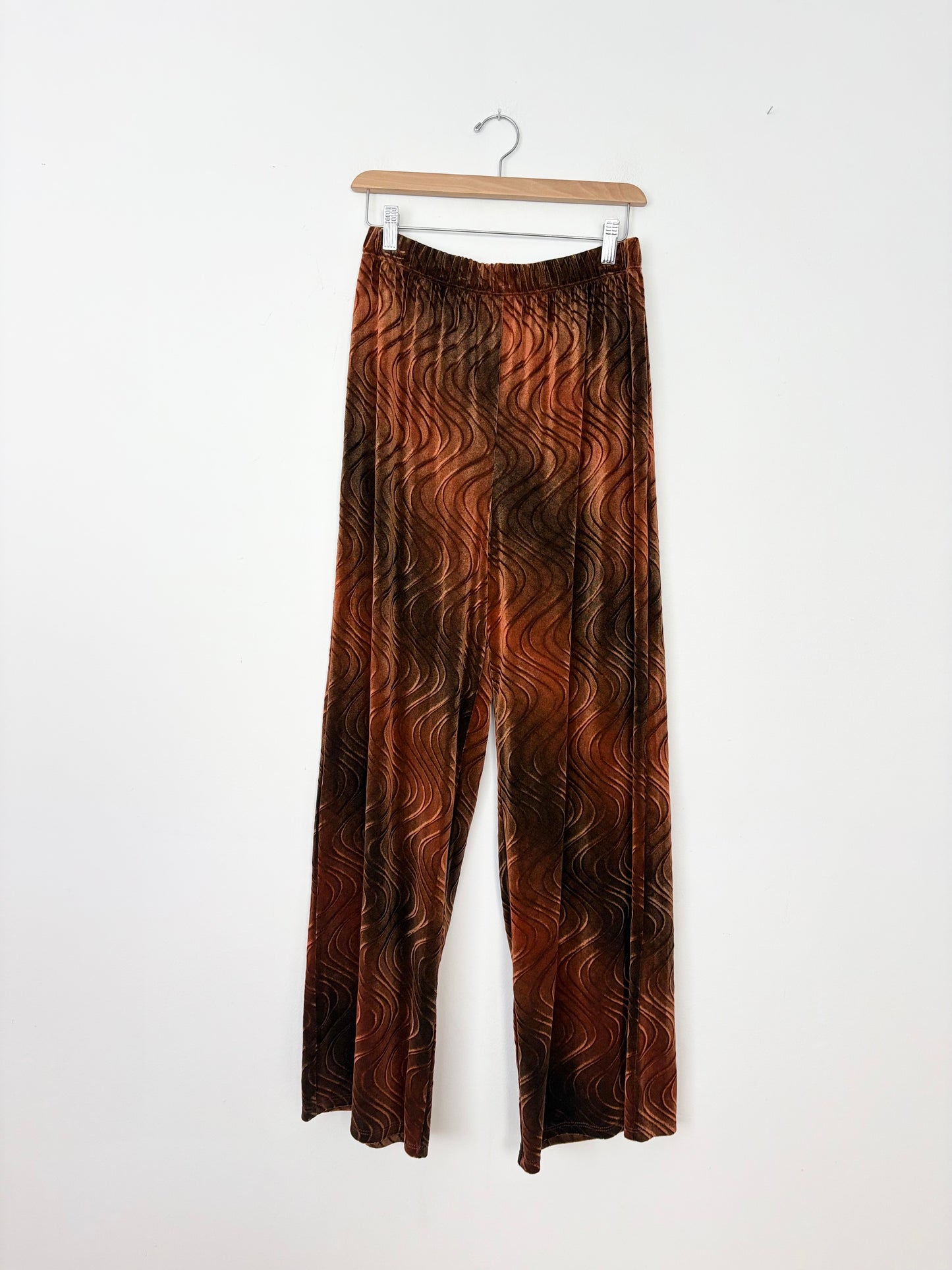 Urban Renewal burnout velvet pants Medium