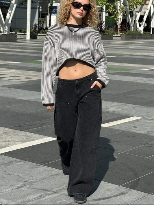Jean carpenter baggy taille basse Ayla d'Edikted XS