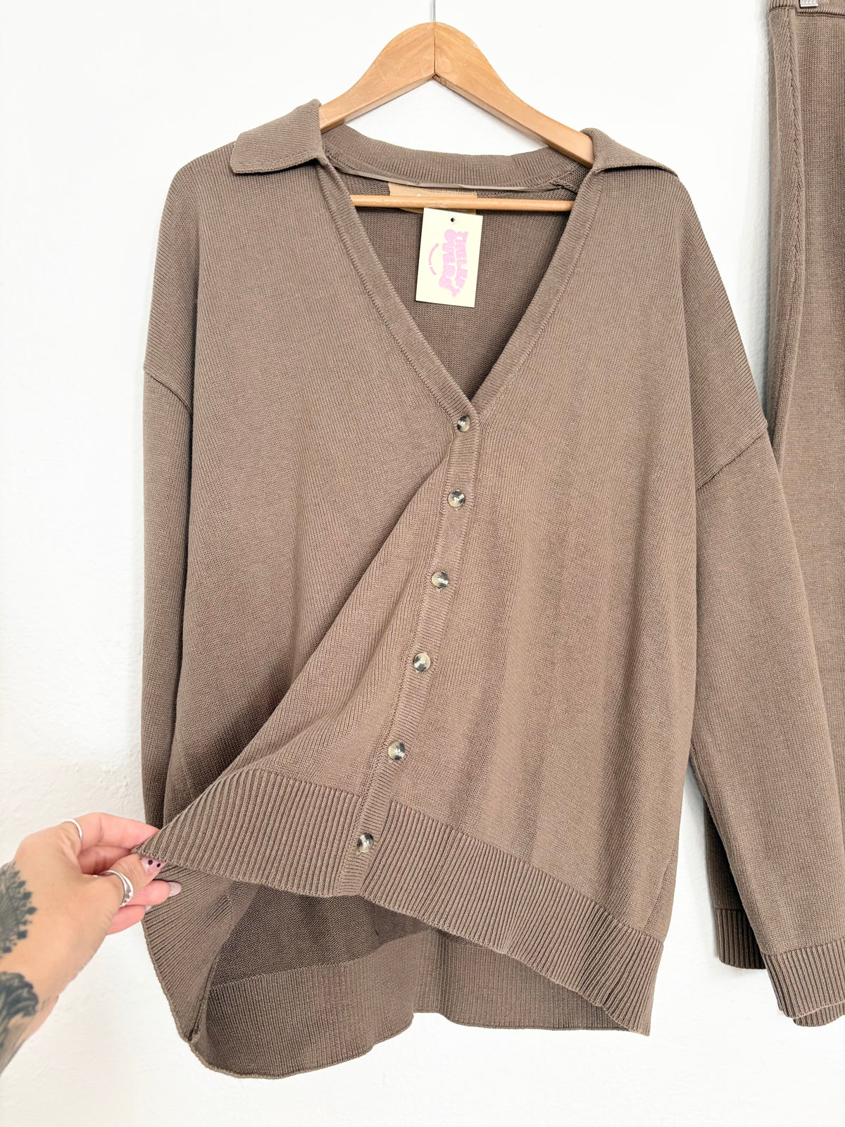 Free People Gwenna sweater set Medium